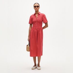 NWT J.Crew Elsie Shirt-Dress in Cotton Poplin